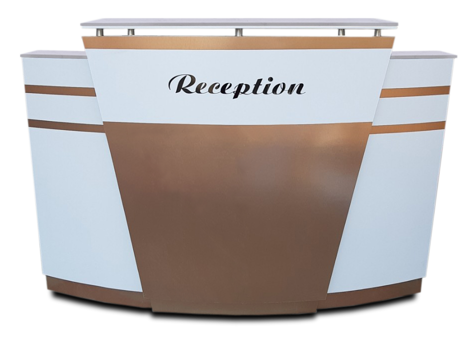 Reception Desk C-64 (Copper/Aluminum)